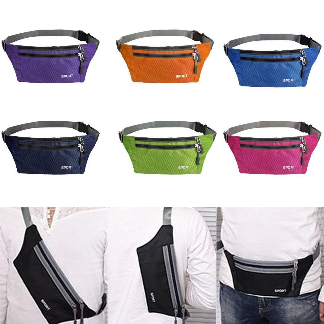 Running Sport Bum Bag Fanny Pack Travel Waist Money Belt Zip Hiking Pouch Wallet Running Sport Bum Bag Fanny Pack Travel Waist Money Belt Zip Hiking Pouch Wallet
