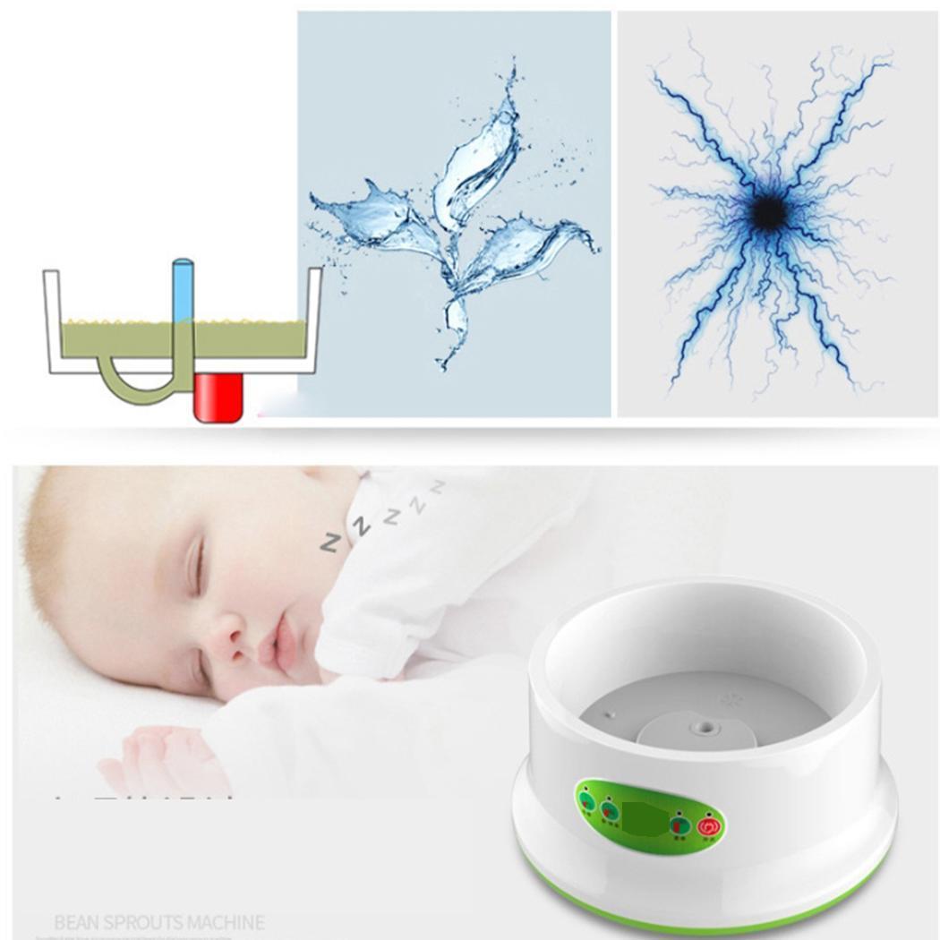 Digital Home Diy Bean Sprouts Maker 2 Layer Automatic Electric Germinator S G9B1